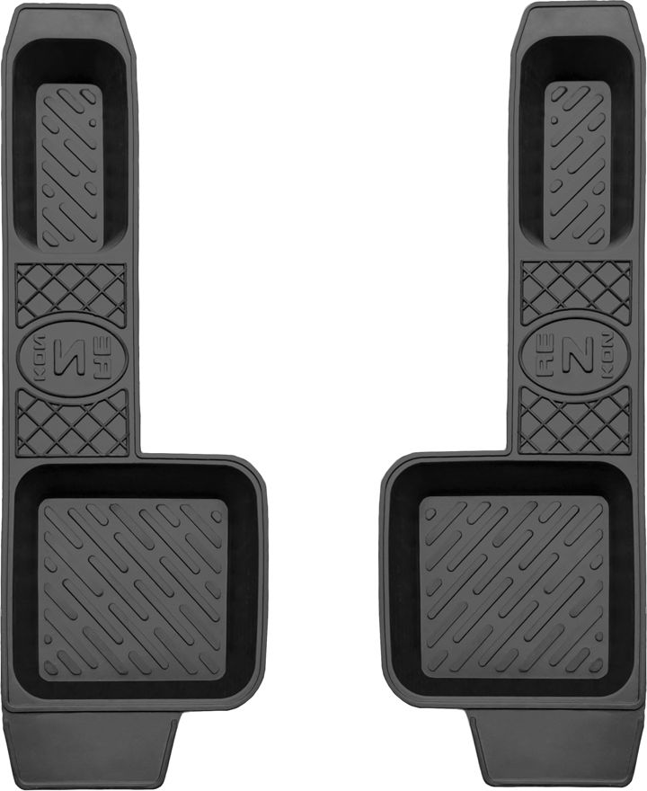 Коврики резиновые Rezkon для порогов Lada Priora 2170 2007-2018. Артикул 6139025000