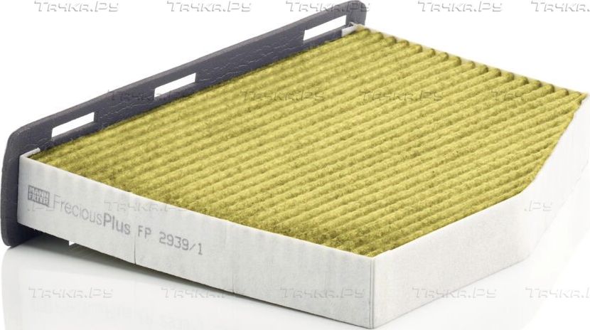 Салонный фильтр Mann-Filter FreciousPlus для Volkswagen New Beetle II (A5) 2011-2019. Артикул FP 2939/1