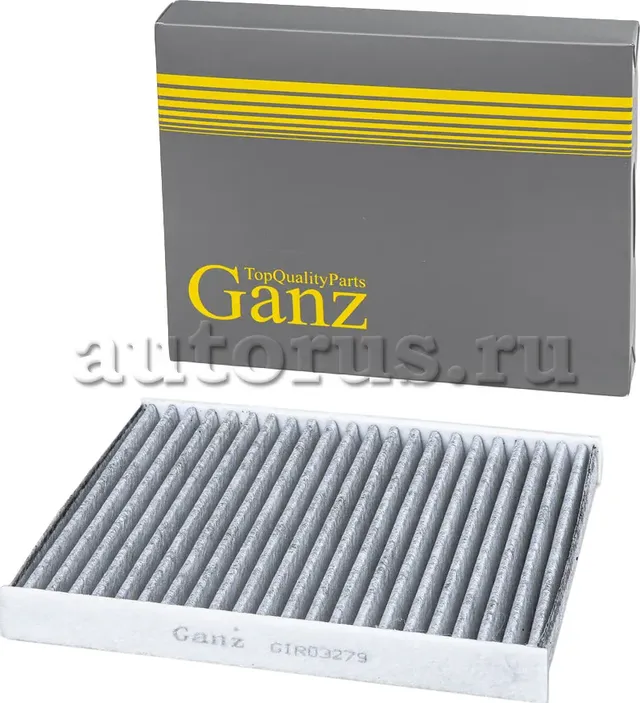 Фильтр салонный (угольный) BMW X5 E70 4.8L GANZ GIR03279 Ganz. Артикул GIR03279