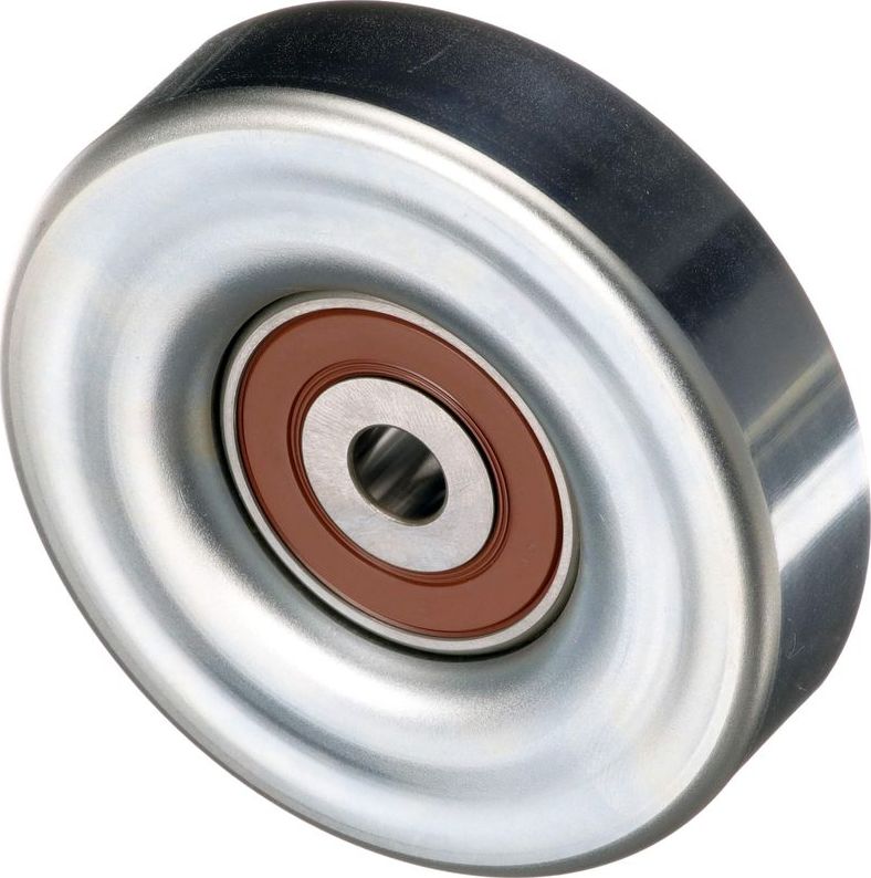 Направляющий (ведущий) ролик приводного поликлинового ремня Gates (Металл). Артикул T36395