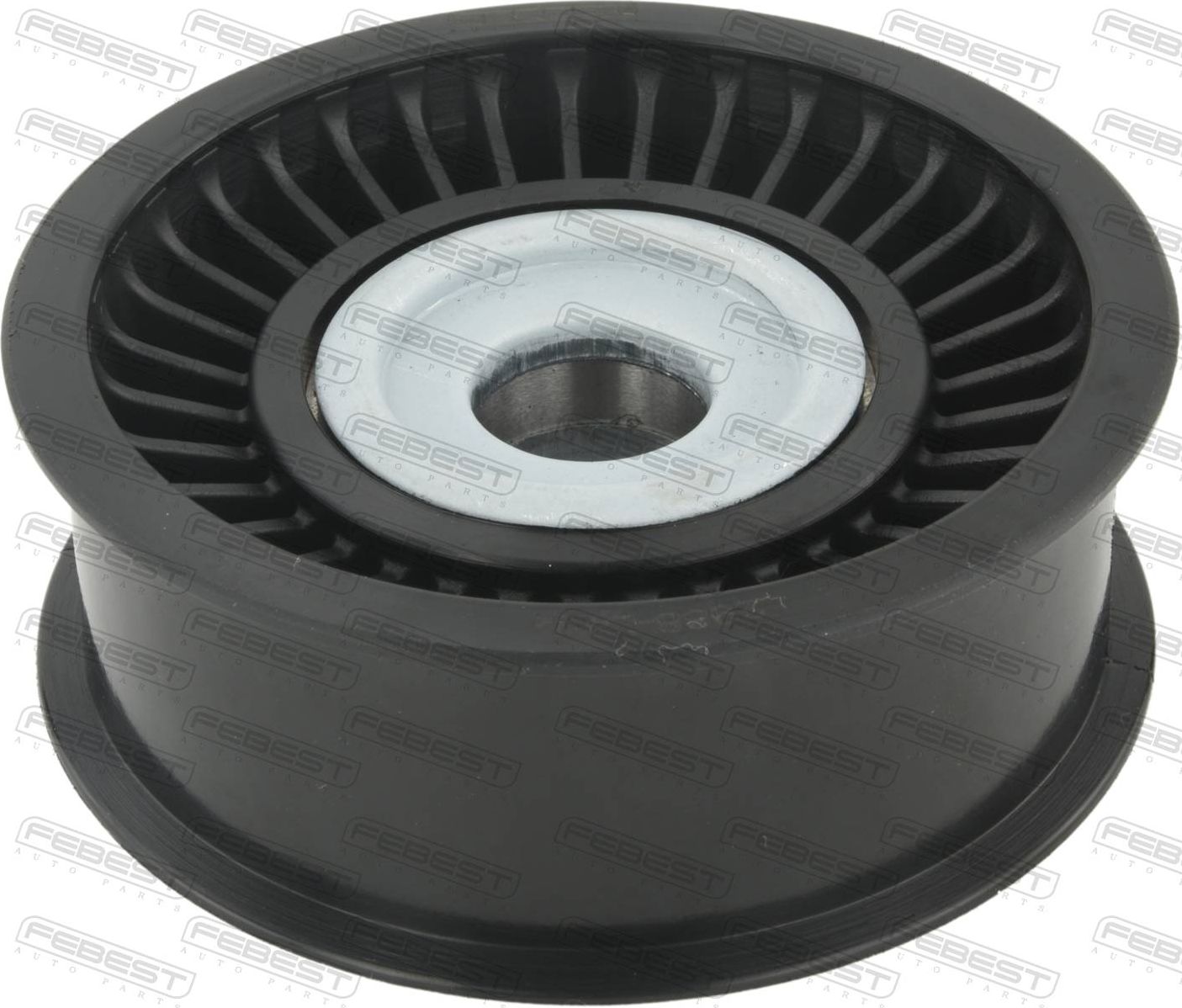 Натяжной ролик (натяжитель) приводного поликлинового ремня Febest. Артикул 2988-L494