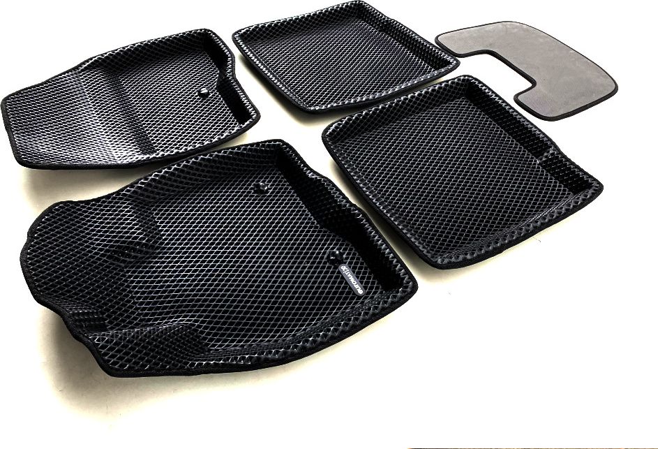 Коврики Euromat 3D EVA для салона Ford Explorer V рестайлинг 2015-2026. Артикул EM3DEVA-002217