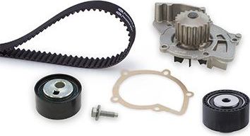 Помпа (водяной насос) с комплектом ремня ГРМ Gates PowerGrip®. Артикул KP25558XS