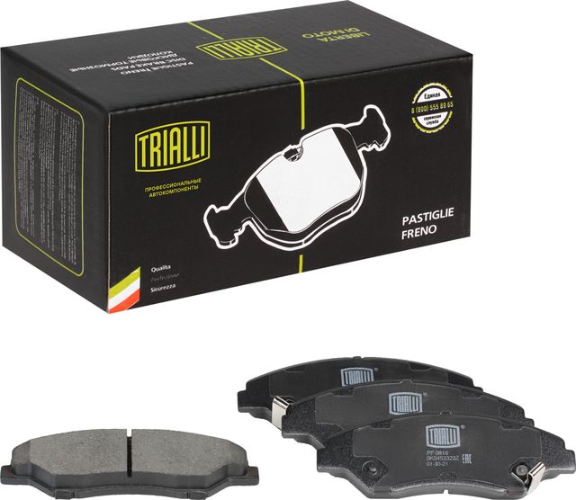 Тормозные колодки Trialli. Артикул PF 0816
