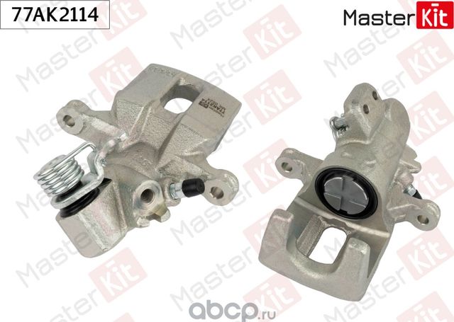 77AK2114_77AK2114 Тормозной суппорт зад. лев. Honda CIVIC VIII седан (FD, FA) 20 (Master KIT). Артикул 77AK2114