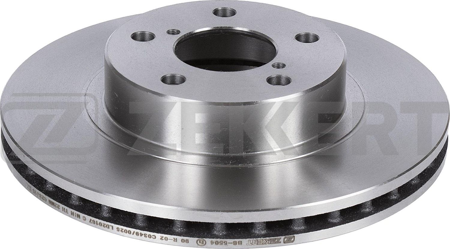 Тормозной диск Zekkert передний для Subaru Impreza III 2008-2012. Артикул BS-5504