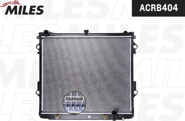 Радиатор охлаждения двигателя Miles (алюминий). Артикул ACRB404