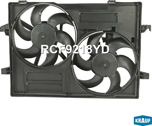 Вентилятор охлаждения с кожухом Krauf. Артикул RCF9218YD