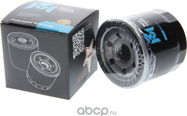 Фильтр масляный DAEWOO Matiz (98-) CHEVROLET Aveo (03-) (1.2) MEGAPOWER Megapower. Артикул 10023010
