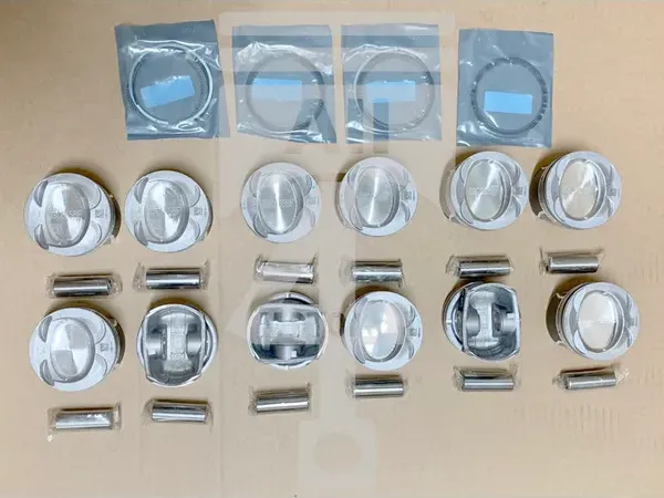 Поршень c кольцами и пальцем (All4motors). Артикул EPNS1301025