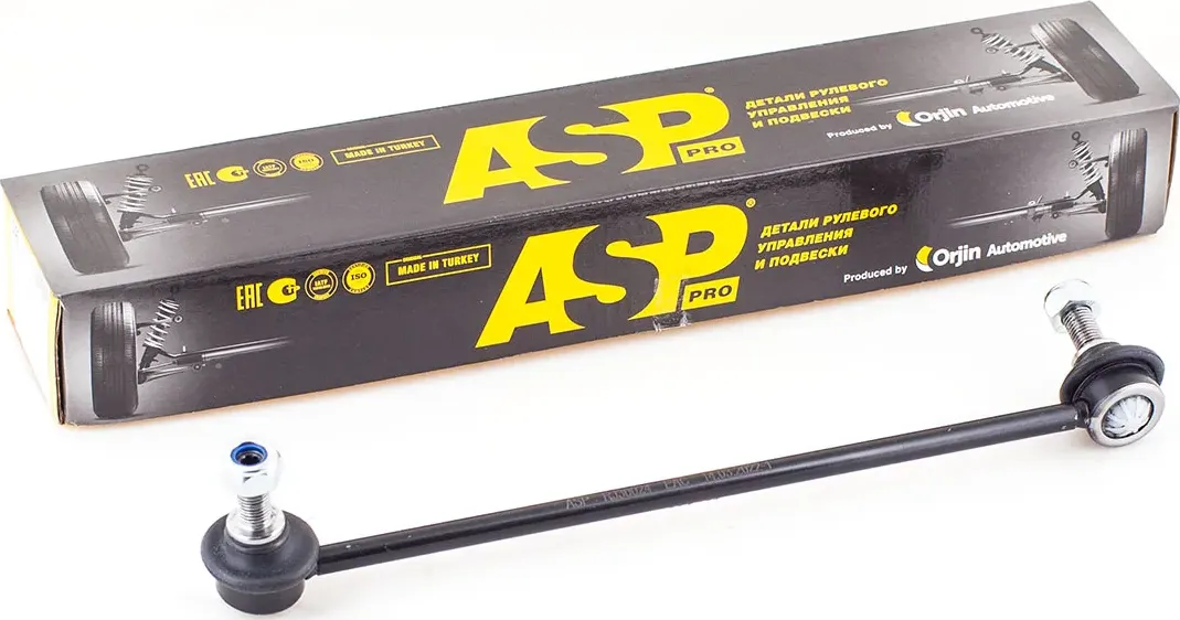Тяга стабилизатора (передняя) левая HYUNDAI Accent 05-10 KIA Rio 05-10 (ASP). Артикул RJ30024