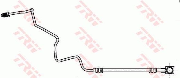 Тормозной шланг TRW задний левый внешний для SEAT Ibiza III 2002-2009. Артикул PHD1040