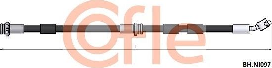 Тормозной шланг Cofle. Артикул 92.BH.NI097