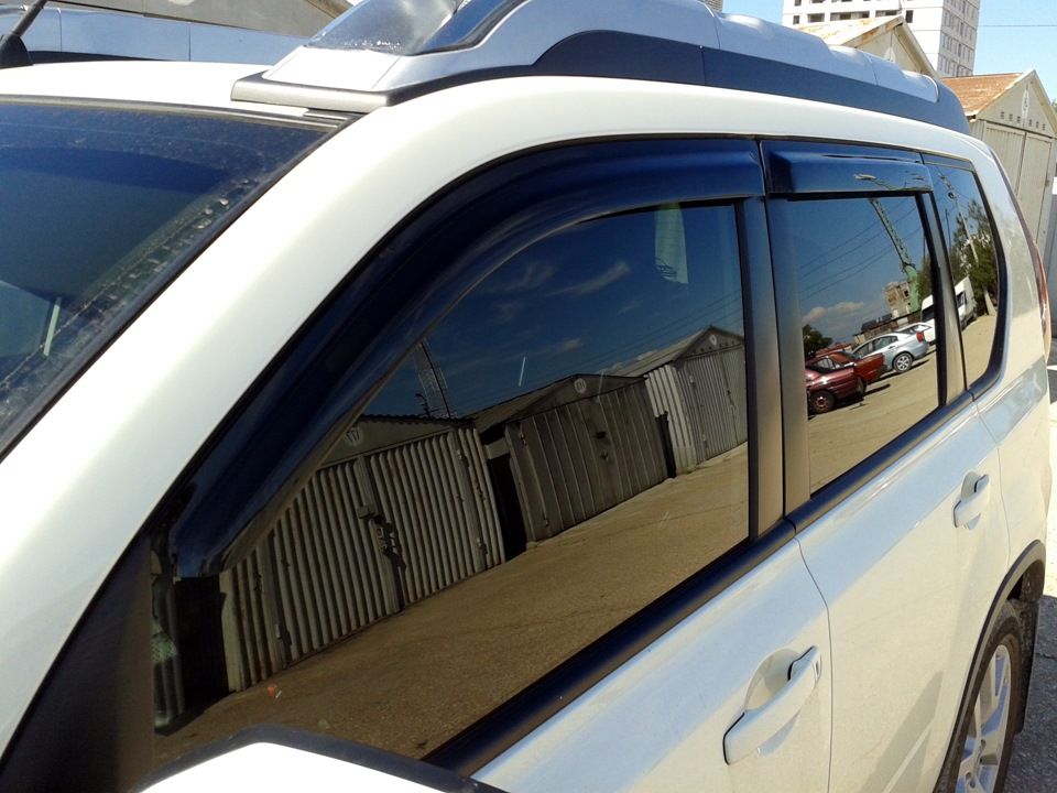 Дефлекторы SIM для окон Nissan X-Trail T32 2015-2026. Артикул SNIXTR1532