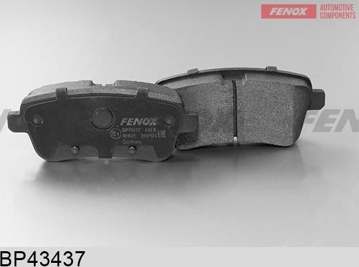 Тормозные колодки Fenox задние для Mercedes-Benz SLC I (R172) 2016-2026. Артикул BP43437