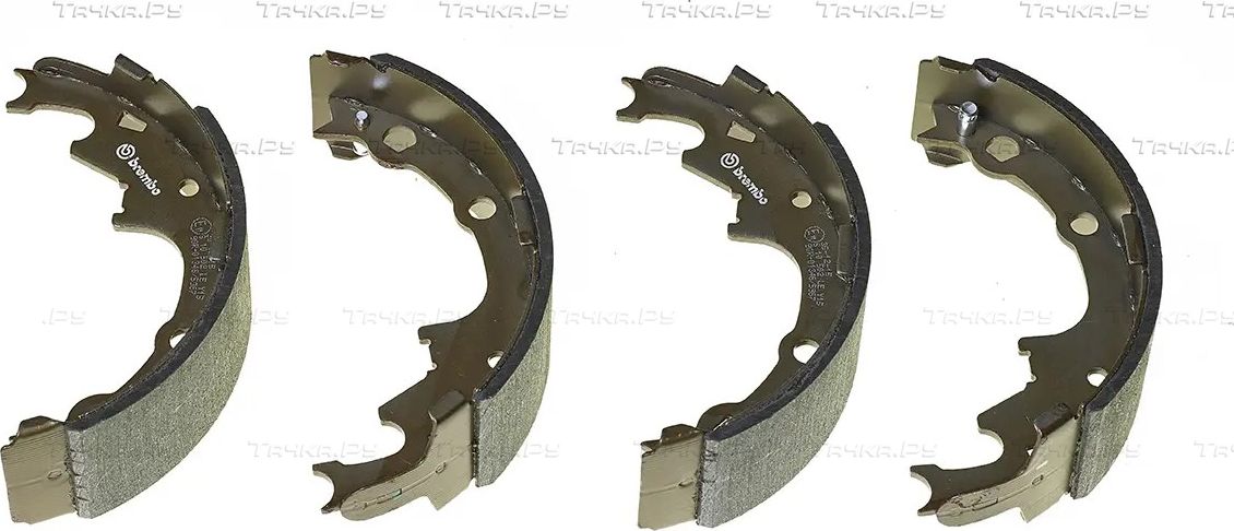 Тормозные колодки Brembo задние для Jeep Wrangler II (TJ) 1996-2007. Артикул S 10 502