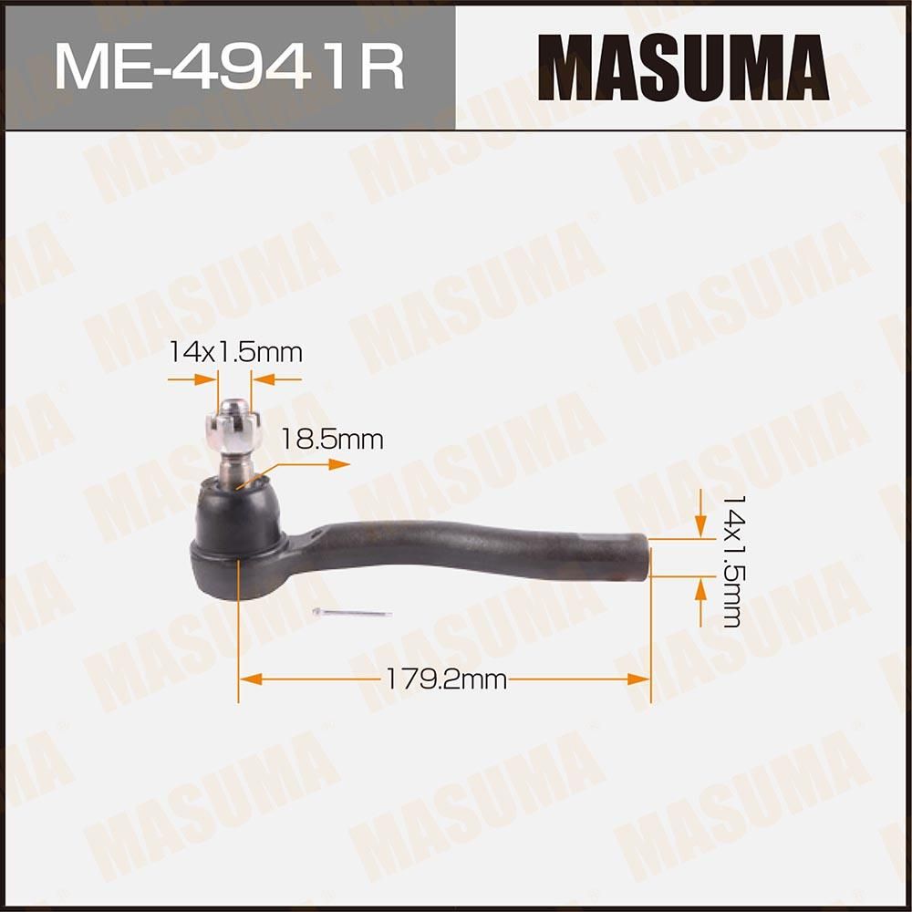 Наконечник рулевой тяги Masuma. Артикул ME-4941R