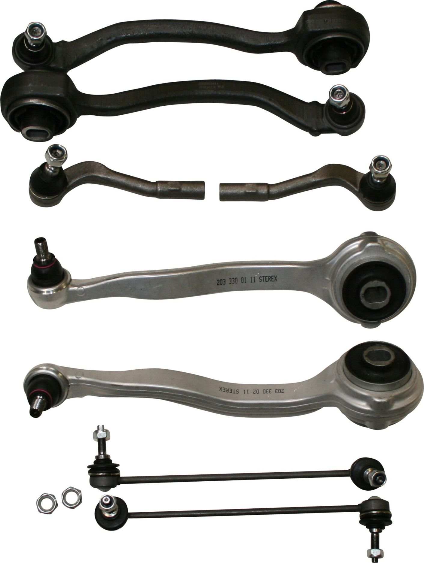 Ремкомплект, поперечный рычаг подвески JP Group (алюминий). Артикул 1340102210