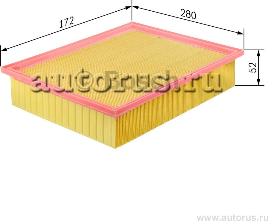 Фильтр воздушный FORD FOCUS 2 04- 1.8-2.0 DIESEL (Bosch). Артикул 1457433096