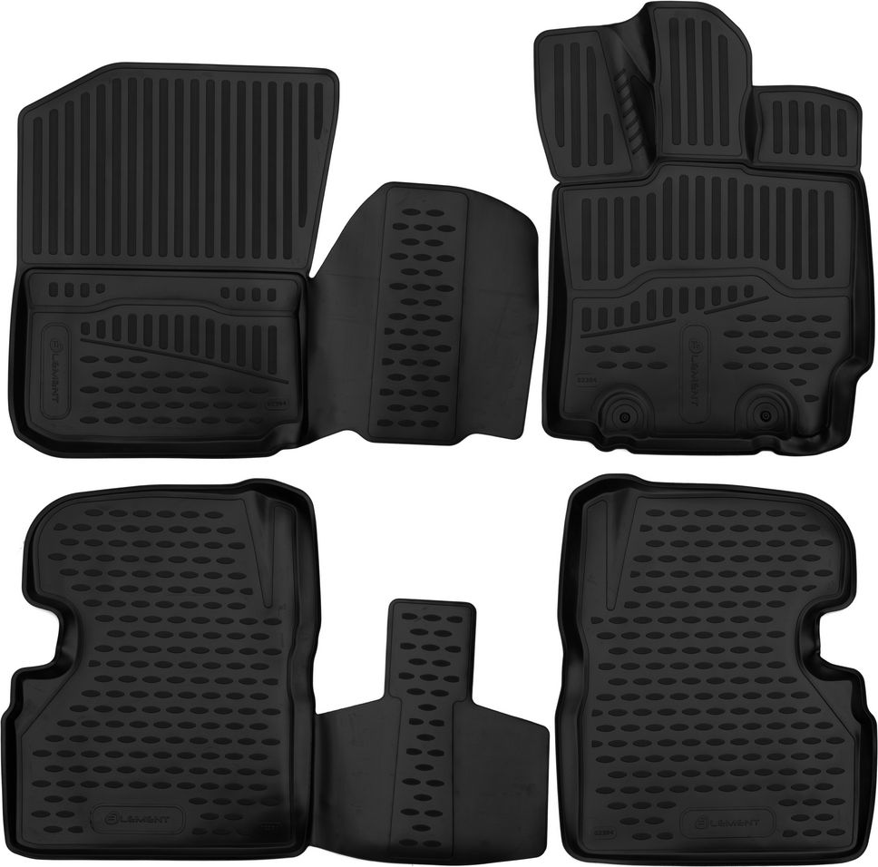 Коврики Element 3D для салона Toyota Passo хэтчбек II 2010-2016. Артикул ELEMENT3D02394210