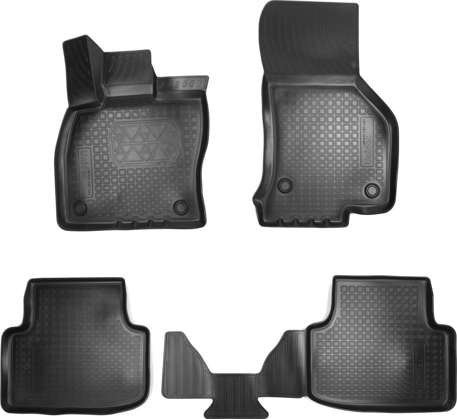 Коврики Норпласт для салона Skoda Octavia A7 2013-2020. Артикул NPA11-C81-401