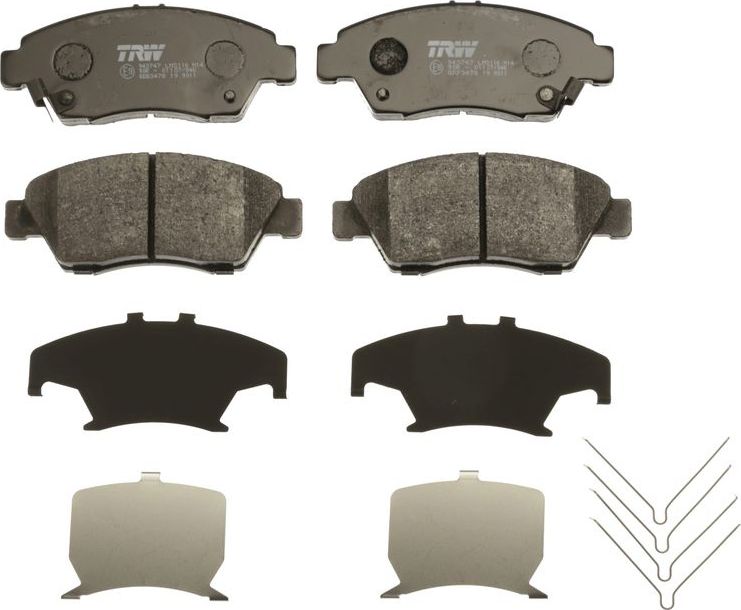 Тормозные колодки TRW. Артикул GDB3478