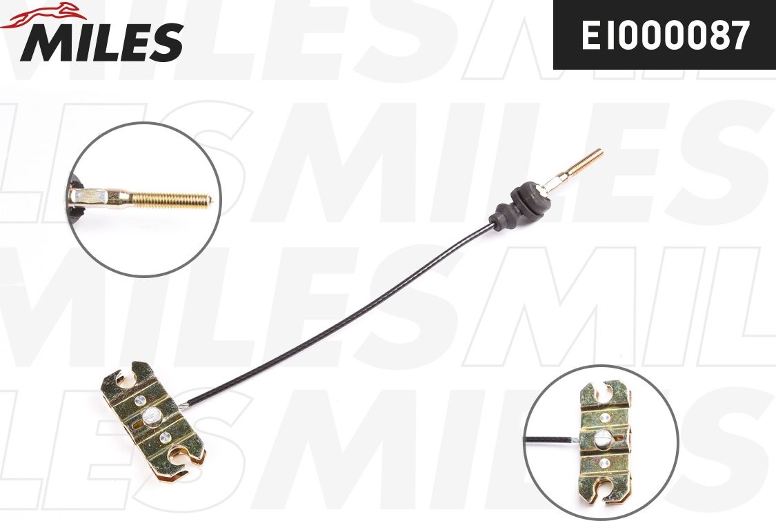 Трос ручника (тросик ручного тормоза) Miles. Артикул EI000087