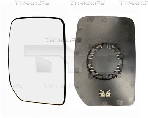 Зеркальное стекло бокового зеркала TYC правое для Ford Transit VI 2000-2006. Артикул 310-0087-1