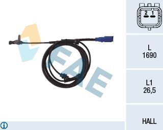 Датчик ABS FAE. Артикул 78098