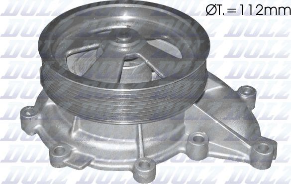 Помпа (водяной насос) Dolz для Scania P 2004-2015. Артикул E117