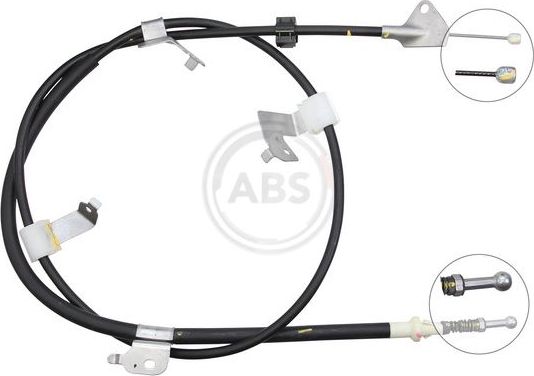 Трос ручника (тросик ручного тормоза) ABS. Артикул K12069