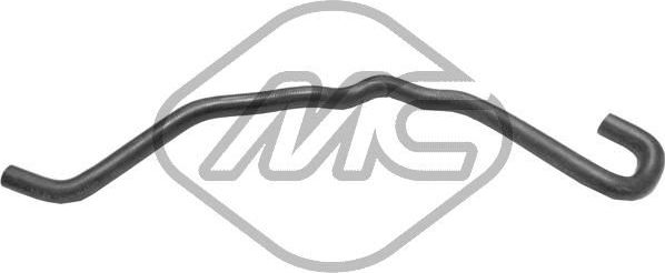 Патрубок радиатора (системы охлаждения) Metalcaucho. Артикул 99182