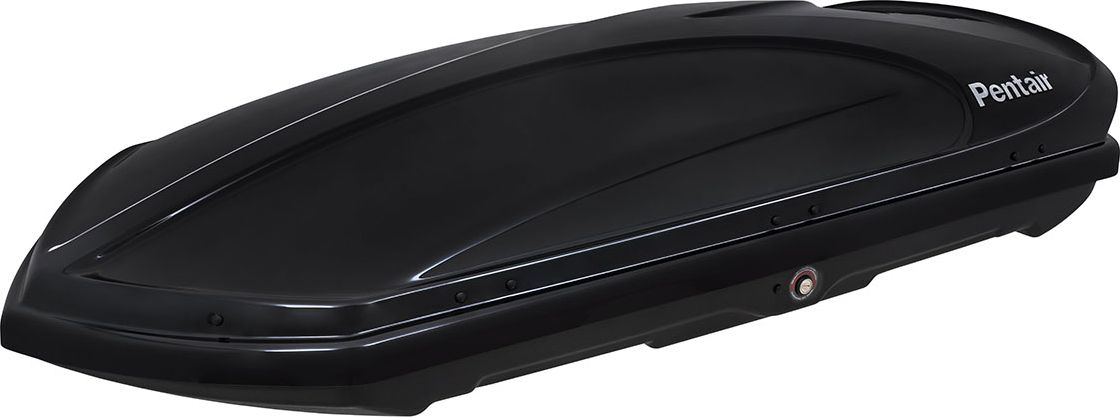 Автомобильный бокс РИФ Pentair COBRA 390L черный глянец, двусторонний. Артикул PT-5666LB