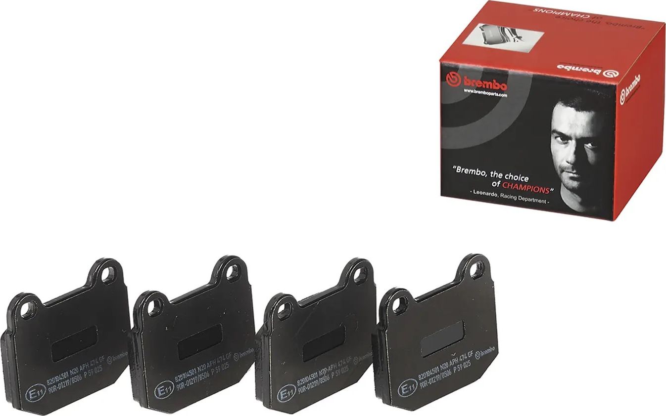 Тормозные колодки Brembo PRIME LINE. Артикул P 59 025