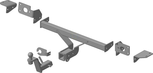 Фаркоп Трейлер под американский квадрат для Changan UNI-K 2022-2026. Артикул 8403