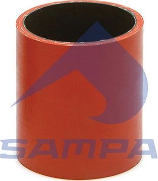 Патрубок интеркулера Sampa (Силикон). Артикул 080.456