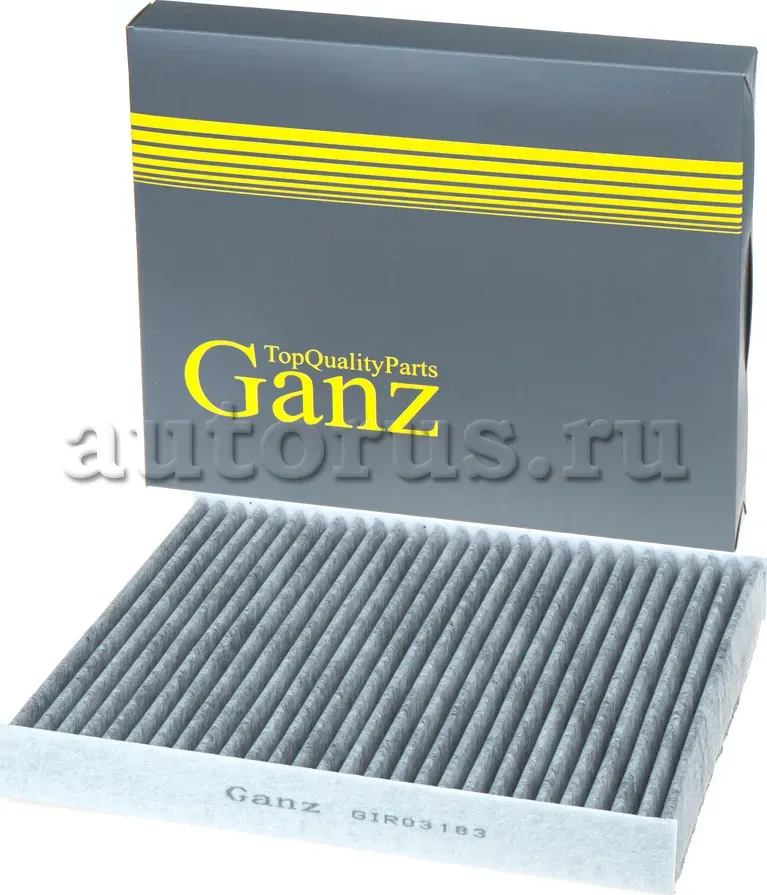 Фильтр салона (угольный) AD A2 VW Polo SK Fab (Ganz). Артикул GIR03183