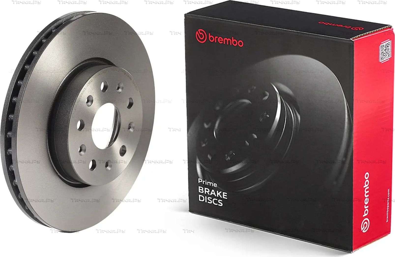 Тормозной диск Brembo PRIME LINE - UV Coated. Артикул 09.N285.11