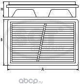Воздушный фильтр SCT-Germany для Honda Legend II 1991-1996. Артикул SB 009