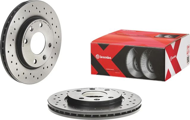 Тормозной диск Brembo XTRA LINE - Xtra передний для Mega Club 1994-1999. Артикул 09.5196.1X