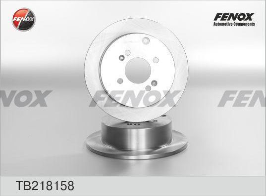 Тормозной диск Fenox. Артикул TB218158