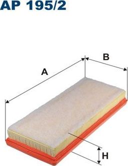 Воздушный фильтр Filtron для Smart Fortwo II (W451) 2007-2015. Артикул AP 195/2