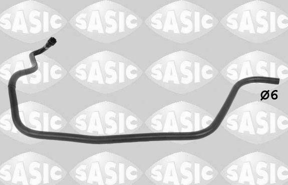 Патрубок радиатора (системы охлаждения) Sasic для Fiat 500 II 2007-2026. Артикул 3406399