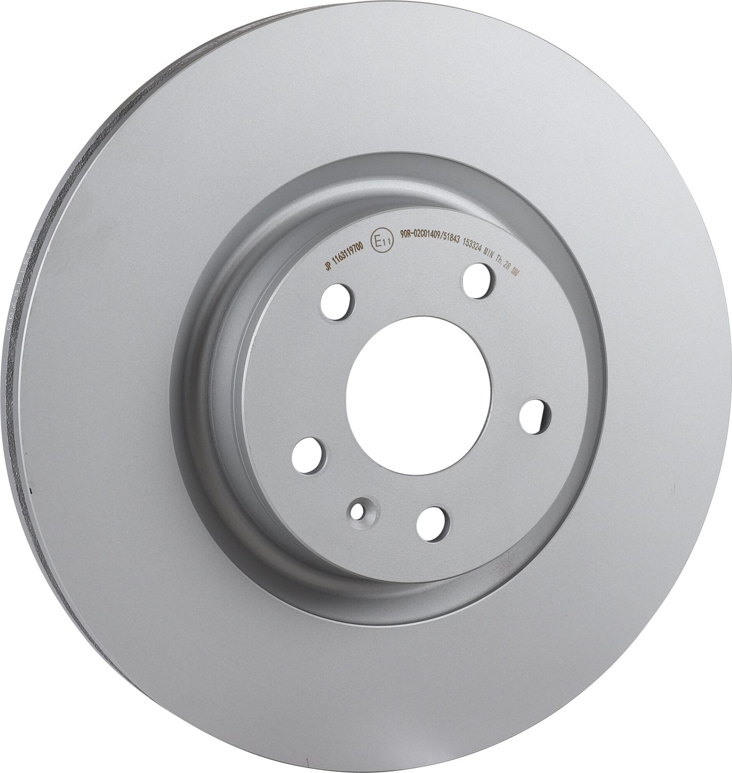 Тормозной диск JP Group. Артикул 1163119700