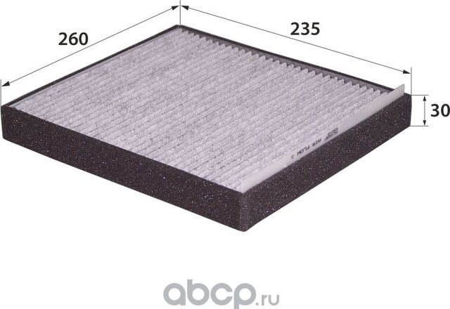 AC-033EC CUK2757 (ФИЛЬТР САЛОННЫЙ) (RB-Exide). Артикул AC033EC