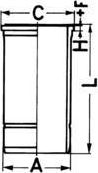 Гильза цилиндра Kolbenschmidt. Артикул 89878110