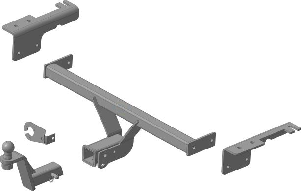 Фаркоп Трейлер под американский квадрат для Geely Coolray 2020-2026. Артикул 8010