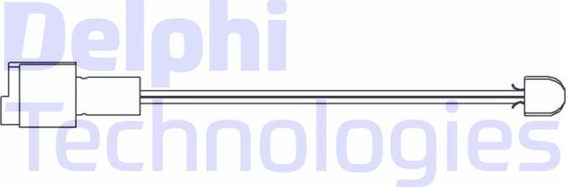 Датчик износа тормозных колодок  Delphi. Артикул LZ0108