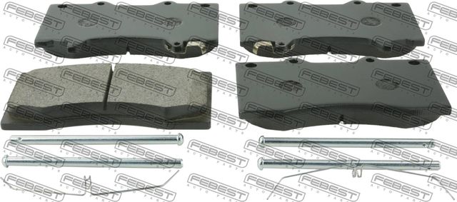Тормозные колодки Febest. Артикул 0201-Y62F