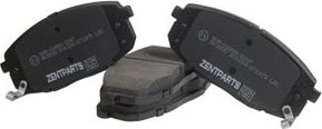 Тормозные колодки Zentparts. Артикул Z07262